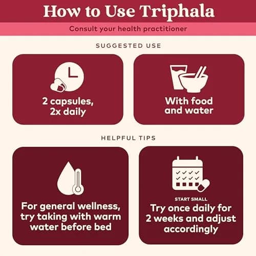Organic India Triphala Capsules 180 Count | Supports Digestive Balance & Rejuvenation thumbnail 4