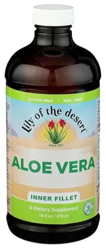 Lily of the Desert Aloe Vera Juice, Inner Fillet, Mild Taste, 16 Fl Oz | Supports Digestion & Immunity thumbnail 4