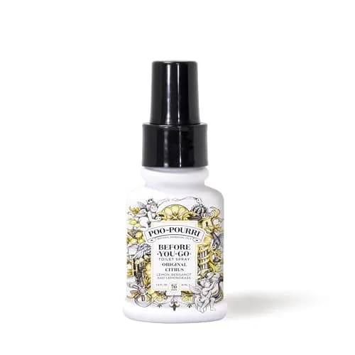 Poo-Pourri Before-You-Go Toilet Spray Original Citrus 39ml (1.4 Fl Oz) | Prevents Odors Before They Begin thumbnail 1