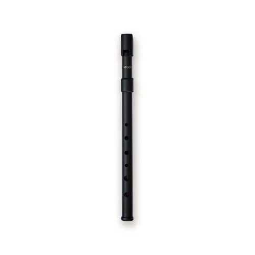 SMARTWOODI Set of 2 Irish Whistles Matte Black Key of C & D | 6-Hole Folk Instrument thumbnail 3