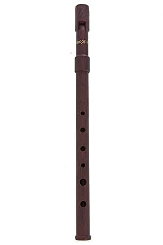 SMARTWOODI Set of 2 Irish Whistles Wood Grain Key of C & D ABS | 33cm & 29cm thumbnail 2