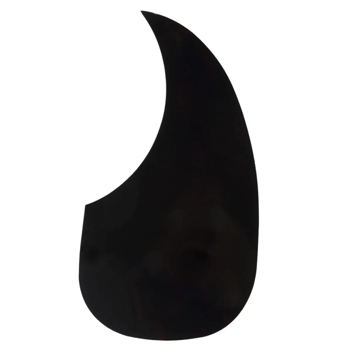 Musiclily Pro Oversize Teardrop Acoustic Guitar Pickguard Black Pearl | Fits Martin D28 Style — Black