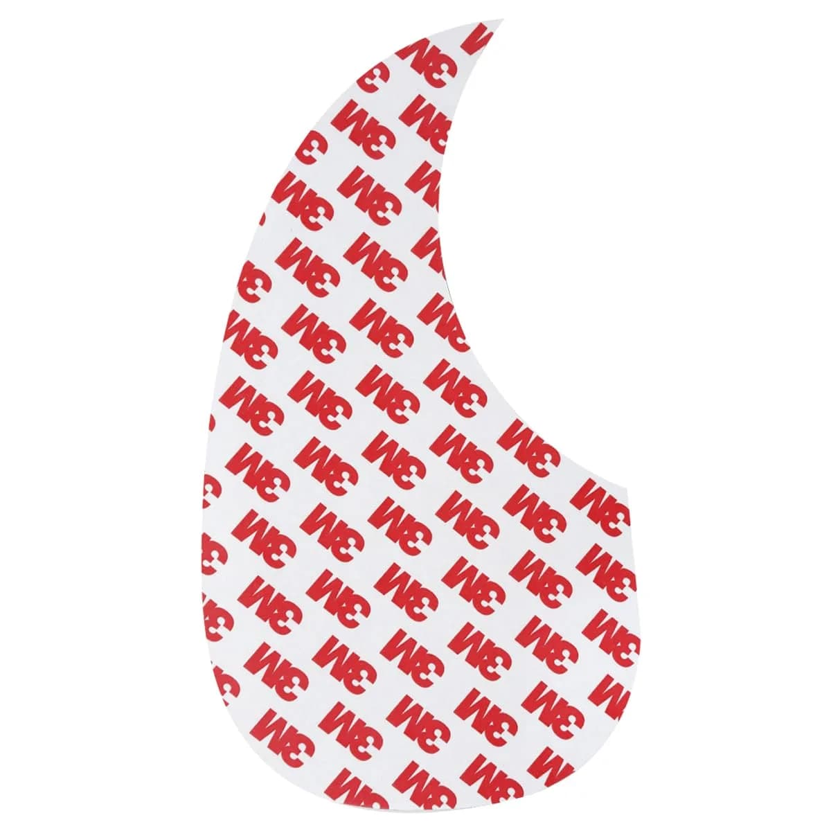 Musiclily Pro Teardrop Acoustic Guitar Pickguard White Pearl | Fits Martin D28 Style Guitar — Tortoise Shell thumbnail 3