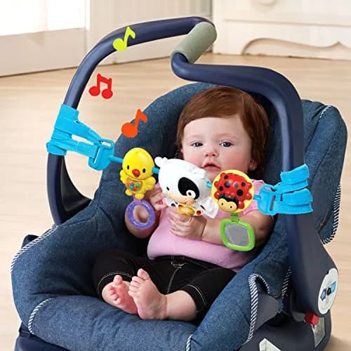 VTech Baby On-The-Moove Activity Bar | Musical Stroller Toy for Babies 0-3 Years thumbnail 5