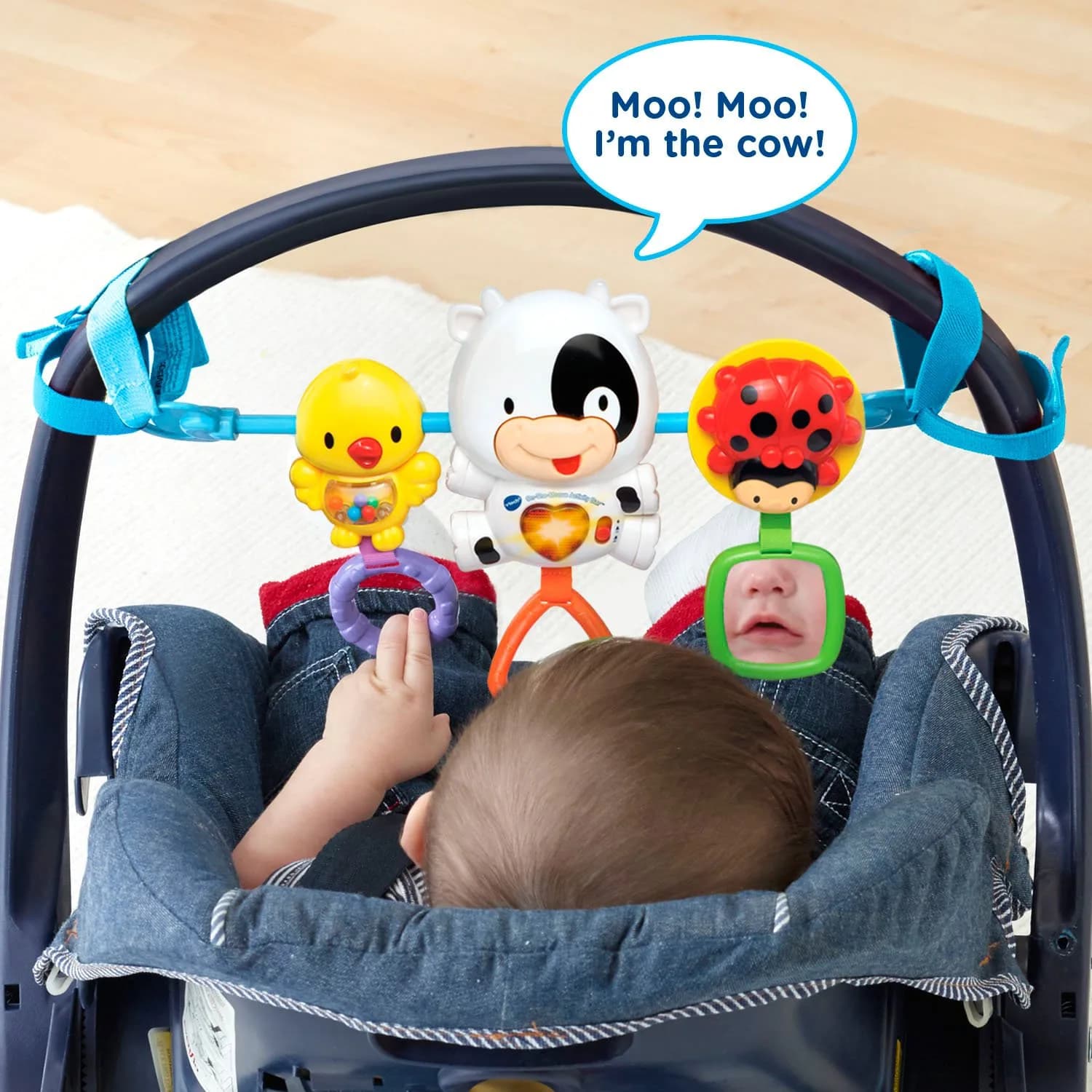 VTech Baby On-The-Moove Activity Bar | Musical Stroller Toy for Babies 0-3 Years - view 4