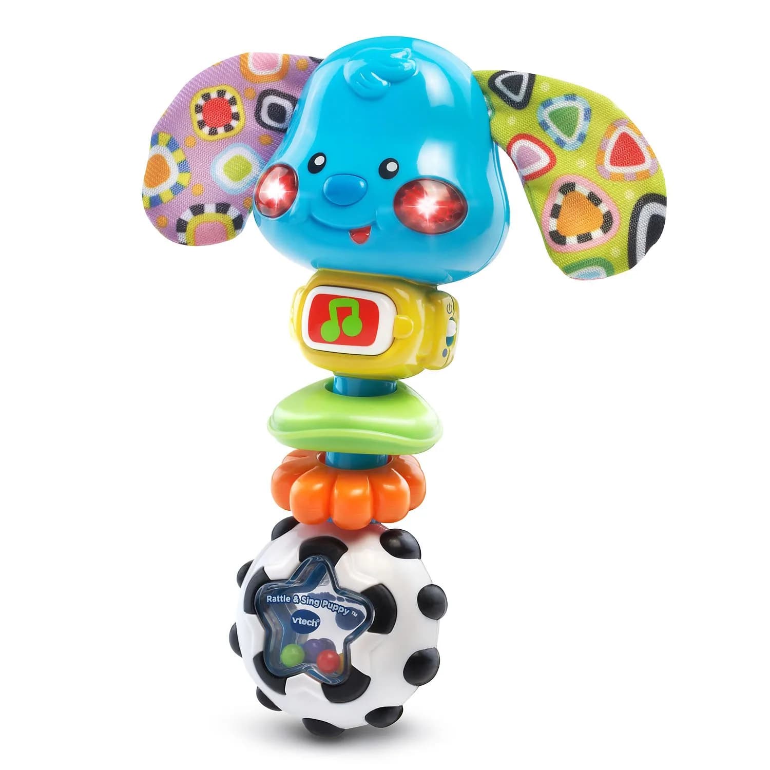 VTech Baby Rattle and Sing Puppy | Interactive Toy for 3 Months to 2 Years