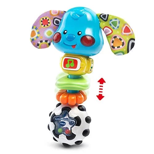 VTech Baby Rattle and Sing Puppy | Interactive Toy for 3 Months to 2 Years thumbnail 4
