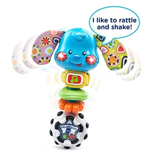 VTech Baby Rattle and Sing Puppy | Interactive Toy for 3 Months to 2 Years thumbnail 2