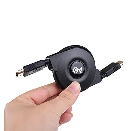 Cable Matters 4K Retractable HDMI Cable, 1m (3.3ft) | High Speed with Ethernet thumbnail 6