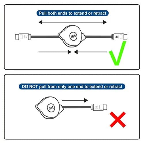 Cable Matters 4K Retractable HDMI Cable, 1m (3.3ft) | High Speed with Ethernet thumbnail 7