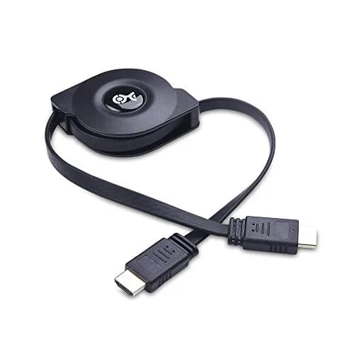 Cable Matters 4K Retractable HDMI Cable, 1m (3.3ft) | High Speed with Ethernet thumbnail 3