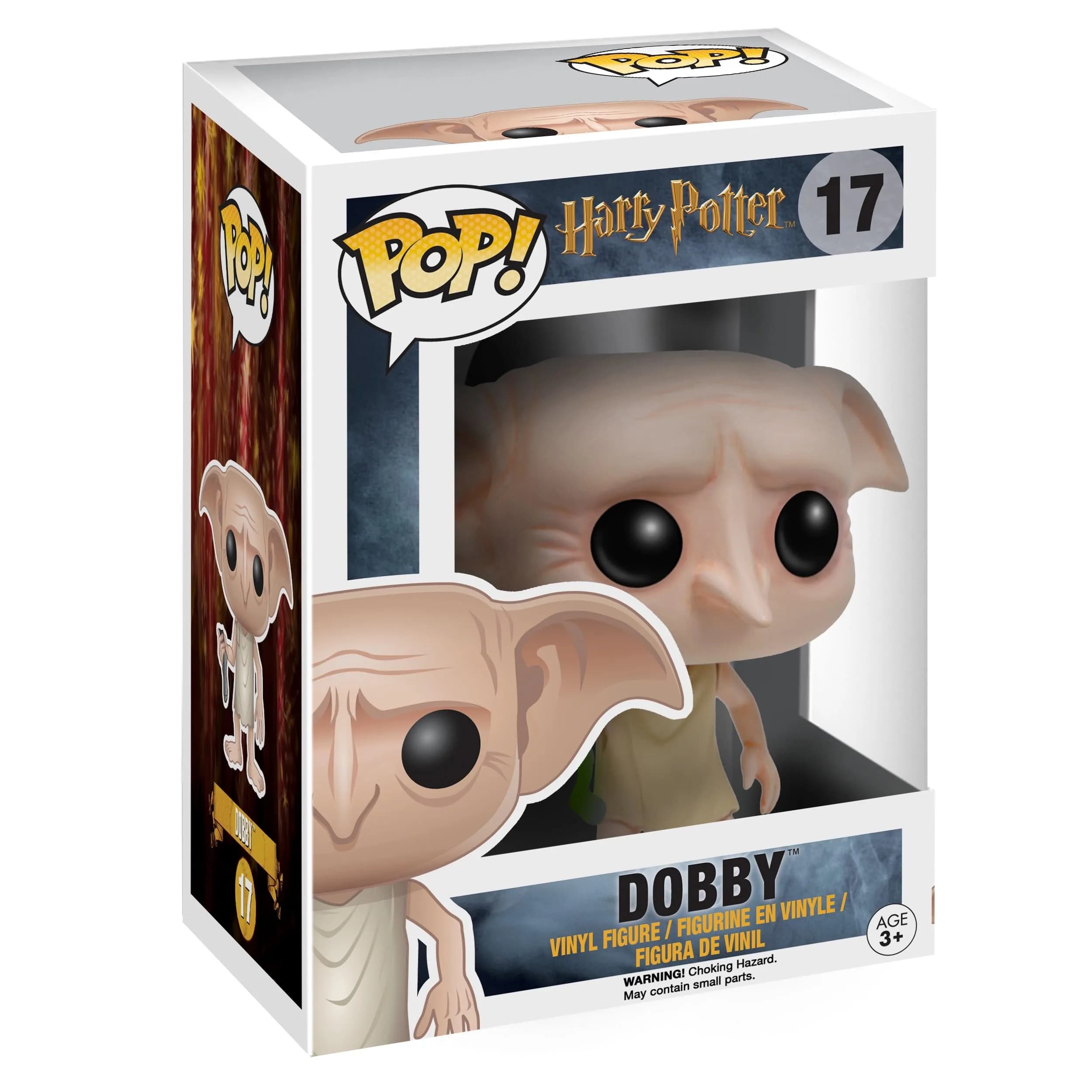 Funko Pop! Harry Potter Dobby Action Figure 9.5cm (3.75") | Official Collectible Merchandise — One Size