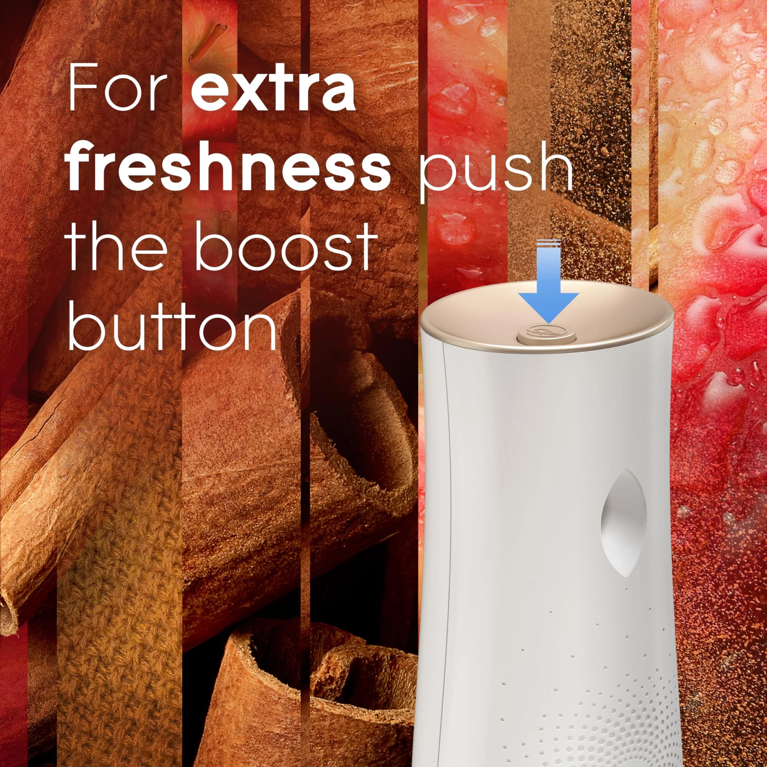 Glade Automatic Spray Refill, Apple Cinnamon Scent, 2x6.2oz (12.4oz Total) | Timed Fragrance Release - view 6
