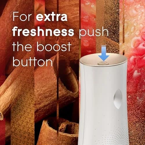 Glade Automatic Spray Refill, Apple Cinnamon Scent, 2x6.2oz (12.4oz Total) | Timed Fragrance Release thumbnail 6