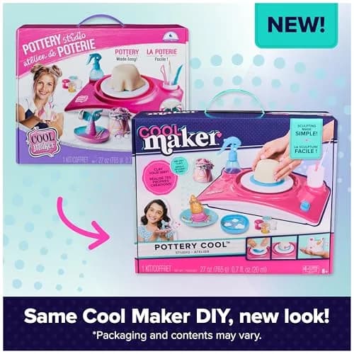 Cool Maker Pottery Studio Air-Dry Clay Craft Kit | Arts and Crafts Kids Toys for Ages 8+ thumbnail 6