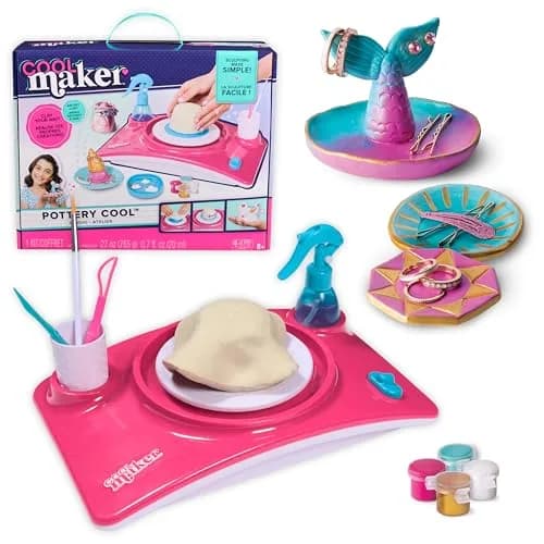 Cool Maker Pottery Studio Air-Dry Clay Craft Kit | Arts and Crafts Kids Toys for Ages 8+ thumbnail 1