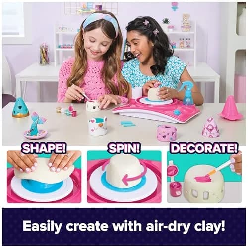 Cool Maker Pottery Studio Air-Dry Clay Craft Kit | Arts and Crafts Kids Toys for Ages 8+ thumbnail 2