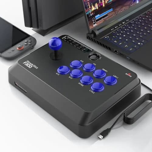 MAYFLASH F300 Arcade Fight Stick Joystick | Multi-Platform PC Controller with Turbo Function thumbnail 8