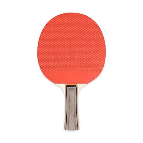 Champion Sports Table Tennis Paddle, Assorted Colors | 5 Ply Rubber Face, Straight Handle, Assorted Colors thumbnail 3