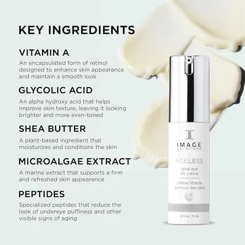 IMAGE Skincare AGELESS Total Eye Lift Crème 15ml (0.5 fl oz) | Reduces Aging Signs Around Eyes thumbnail 5