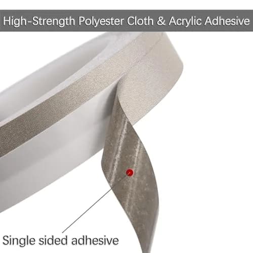 GENNEL Conductive Fabric Tape 10mm x 20M | EMI Shielding, High Conductivity, Flexibility thumbnail 4