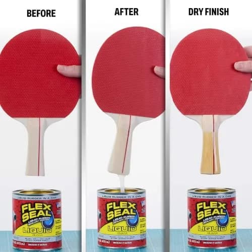 Flex Seal Liquid Rubber Sealant Coating Clear 473ml (16 oz) | Waterproof & Flexible Barrier thumbnail 4