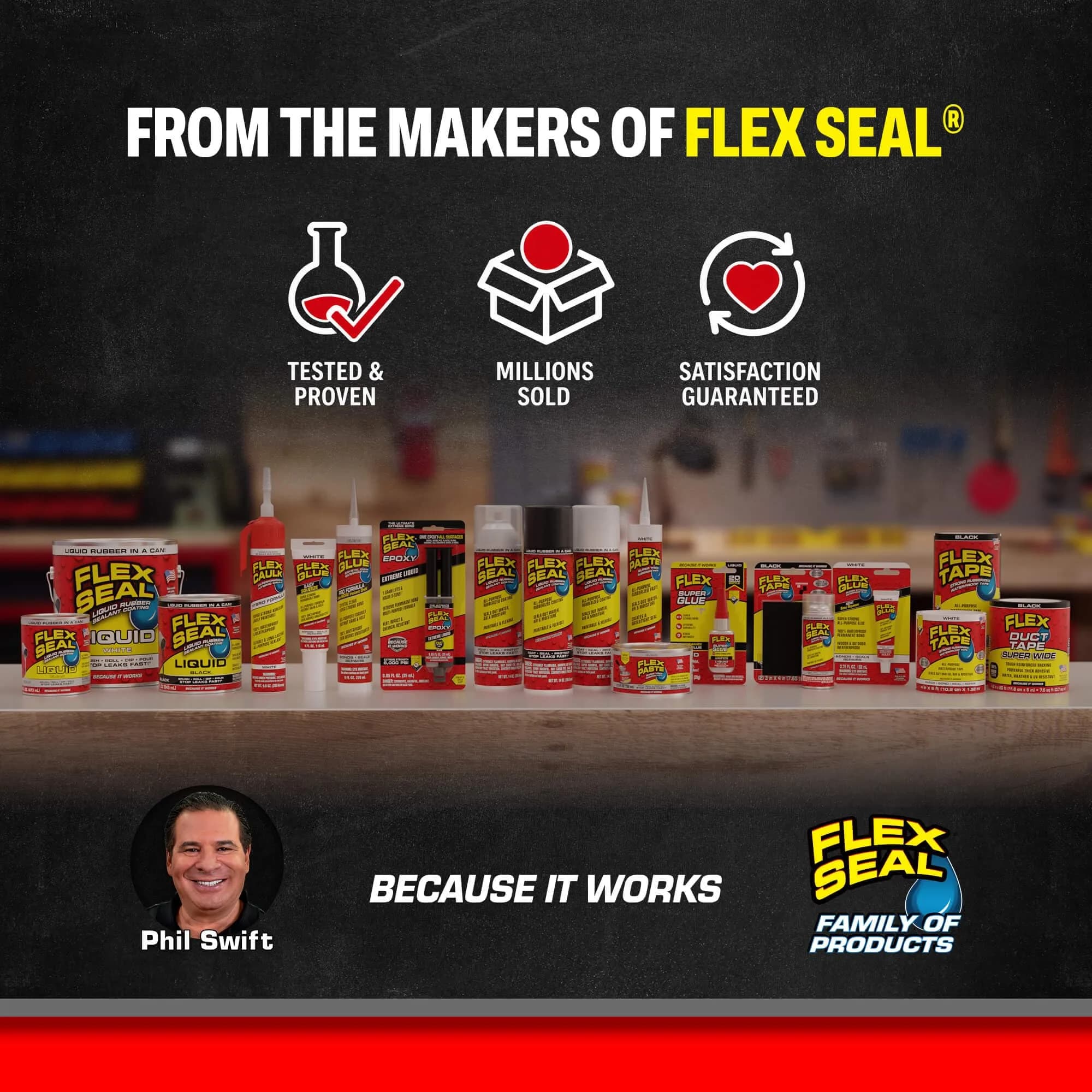Flex Seal Liquid Rubber Sealant Coating Clear 473ml (16 oz) | Waterproof & Flexible Barrier - view 7