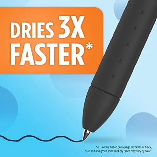 Paper Mate InkJoy Gel Pens, Medium Point, Black, 12 Count | Fast Drying Gel Ink for Smooth Writing thumbnail 2