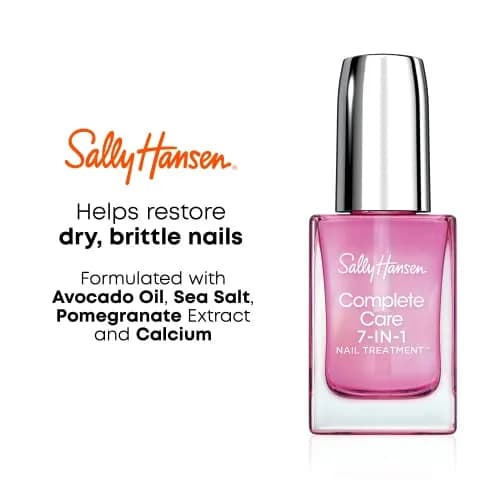 Sally Hansen Complete Care 7-in-1 Nail Treatment 13.3ml (0.45 Fl Oz) | Strengthener, Base & Top Coat thumbnail 4
