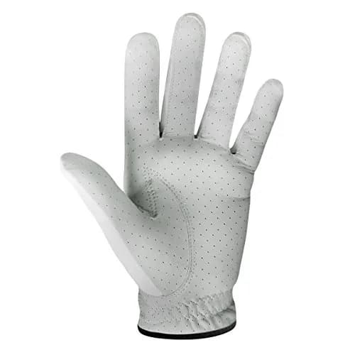 Powerbilt TPS Cabretta Tour Golf Glove for Women, Left Hand, Small, White | Premium Cabretta Leather Fit thumbnail 2