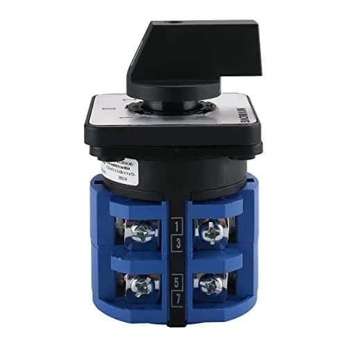 Baomain 63A Rotary Changeover Switch AC 660V 3-Position 2-Phase | Heavy-Duty Industrial Power Control thumbnail 4