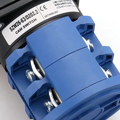 Baomain 63A Rotary Changeover Switch AC 660V 3-Position 2-Phase | Heavy-Duty Industrial Power Control thumbnail 2