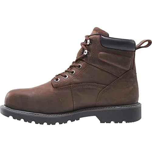 Wolverine Men's Floorhand 6" Waterproof Boot, Dark Brown, 8.5 X-Wide | Durable Waterproof Work Boot thumbnail 8