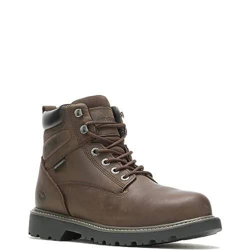 Wolverine Men's Floorhand 6" Waterproof Boot, Dark Brown, 8.5 X-Wide | Durable Waterproof Work Boot thumbnail 2