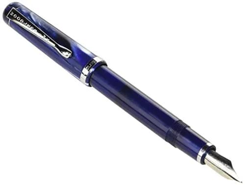 NOODLER'S Konrad Flex Nib Piston Fill Fountain Pen | Medieval Lapis, Fine/Medium Nib, Refillable thumbnail 1