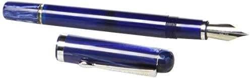 NOODLER'S Konrad Flex Nib Piston Fill Fountain Pen | Medieval Lapis, Fine/Medium Nib, Refillable thumbnail 2