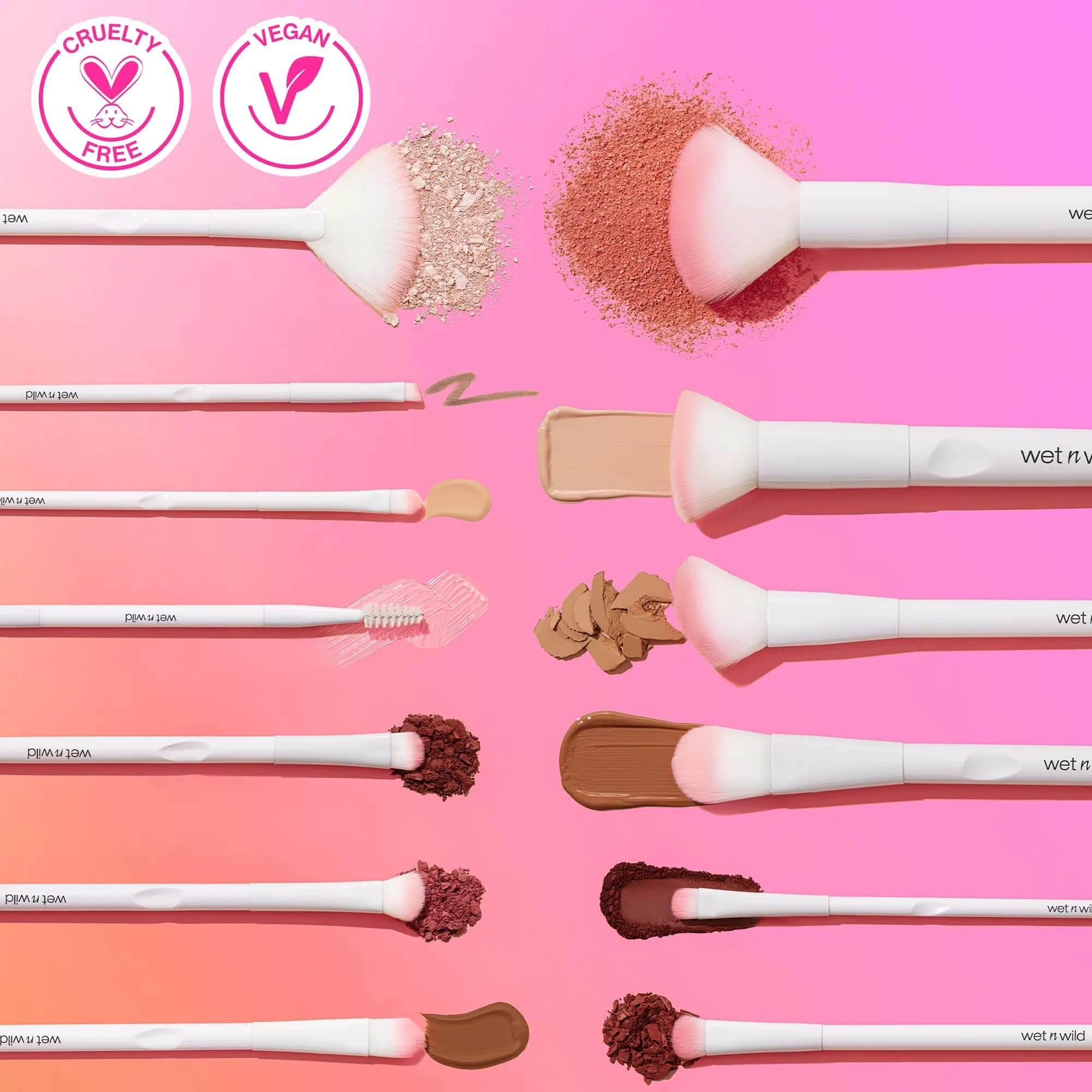 wet n wild Flat Top Kabuki Brush for All Formulas | 1.9 cm (0.75 in) Flat Top Brush - view 2