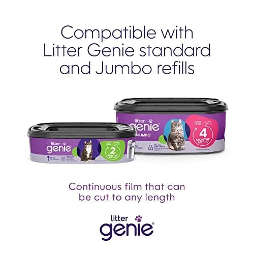 Litter Genie Standard Cat Litter Disposal Pail with 14 ft Refill | Odor Control & Easy Use thumbnail 7