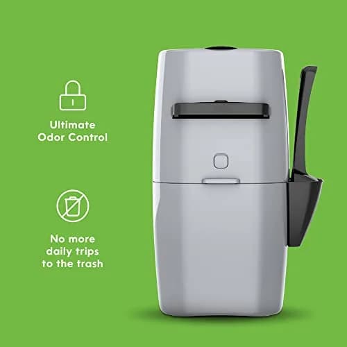Litter Genie Standard Cat Litter Disposal Pail with 14 ft Refill | Odor Control & Easy Use thumbnail 3