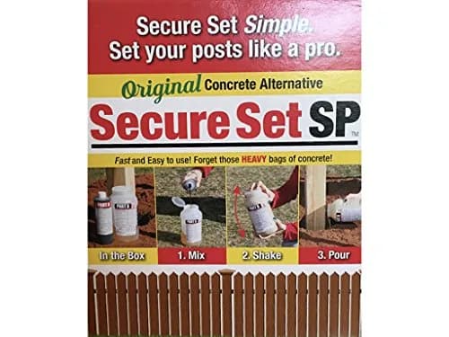 Secure Set - 10 Post Kit - Commercial Grade - 2 Gallons | Fast Fence Post Installation thumbnail 4