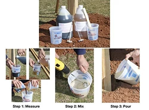 Secure Set - 10 Post Kit - Commercial Grade - 2 Gallons | Fast Fence Post Installation thumbnail 5