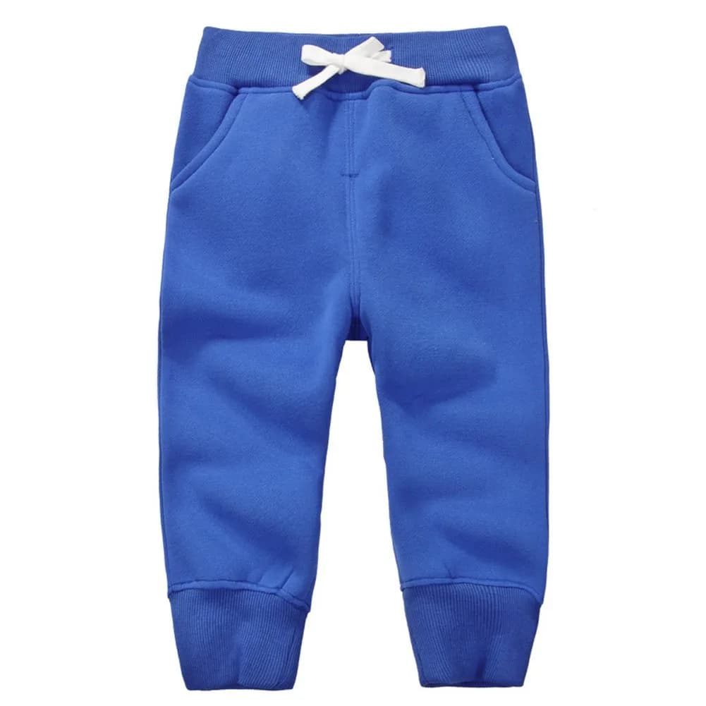 CuteOn Toddler Jogger Pants 3 Years | Warm Cotton Sweatpants for Baby Boys