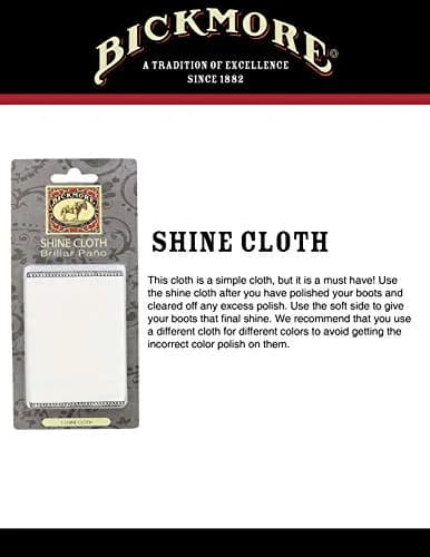 Bickmore Cotton Flannel Shoe Shine Cloth 30cm (12") | Premium Lint-Free Polishing for Leather Footwear thumbnail 4