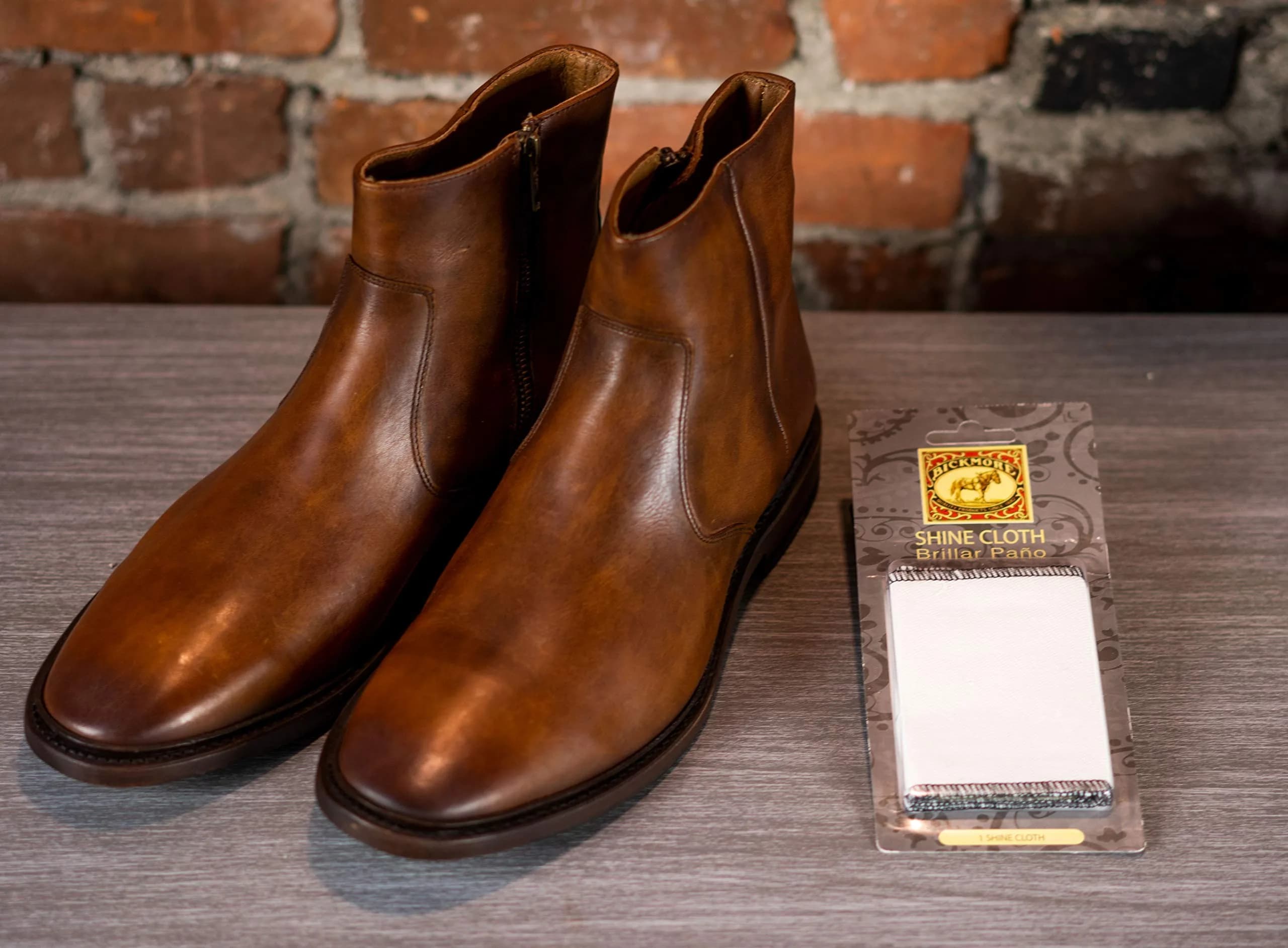 Bickmore Cotton Flannel Shoe Shine Cloth 30cm (12") | Premium Lint-Free Polishing for Leather Footwear - view 3