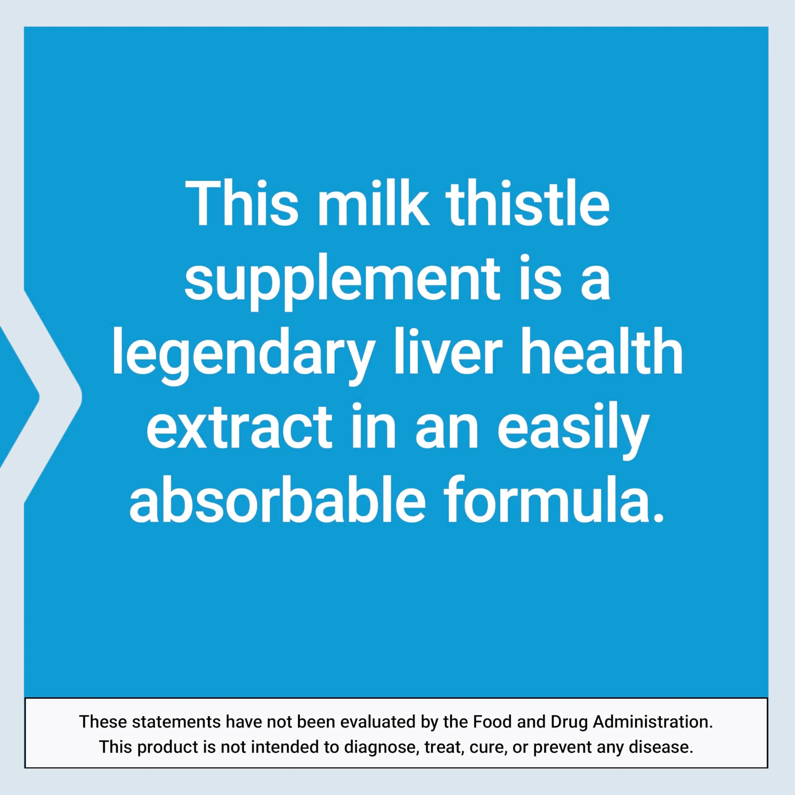 Life Extension Advanced Milk Thistle Softgels 60 Count (1.7 oz) | Bioavailable Silymarin & Silybin for Liver Health - view 6