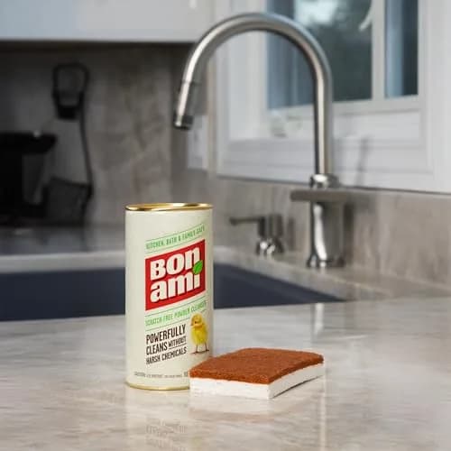 BON AMI Powder Cleanser for Kitchens & Bathrooms - All Surfaces, Cleans Grime & Dirt, Polishes, Absorbs Odors (3 Pack, 42 oz Total) thumbnail 3