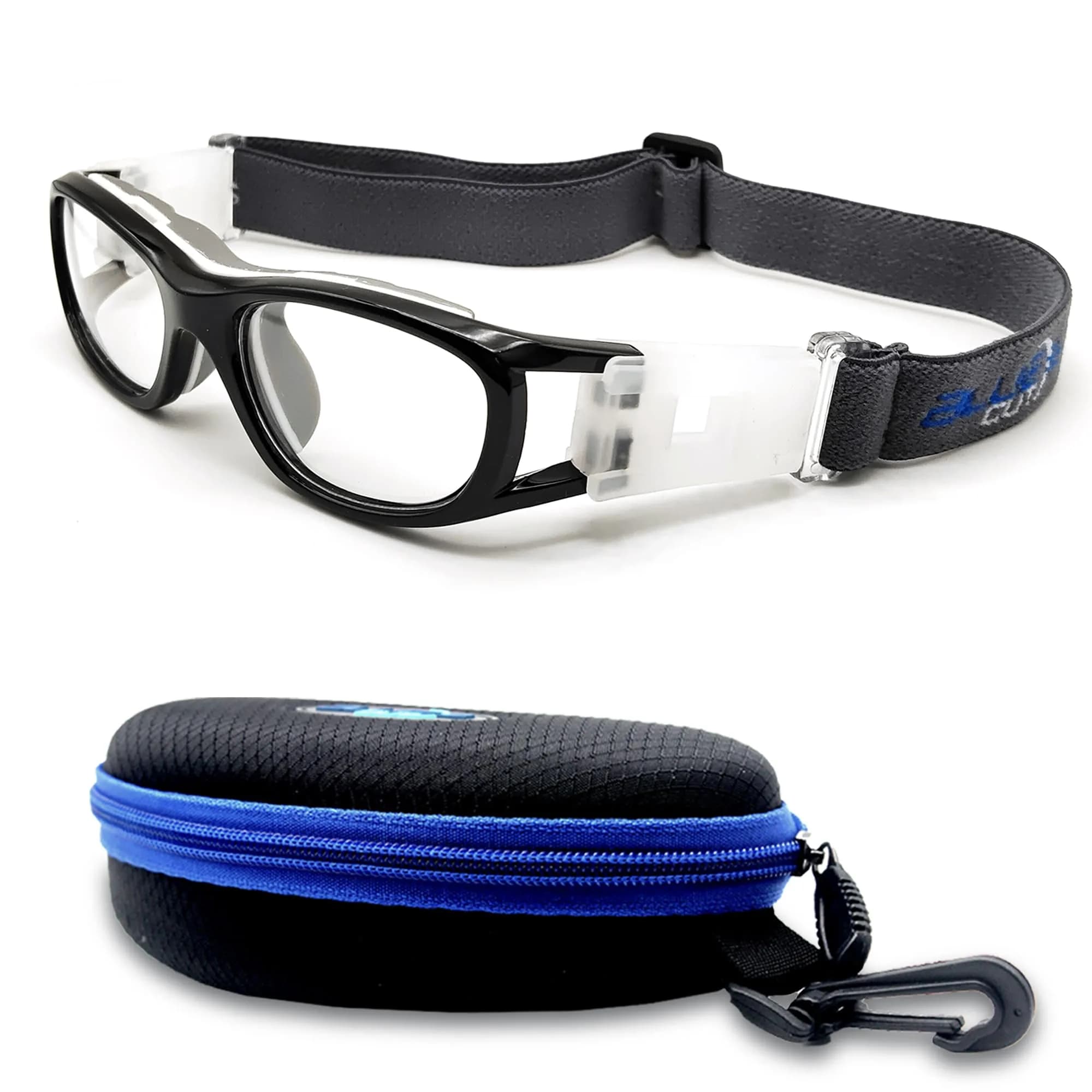BLUE CUT Safety Basketball Goggles for Kids | Anti-Fog, Adjustable Strap, Durable Plastic Frame - main product image