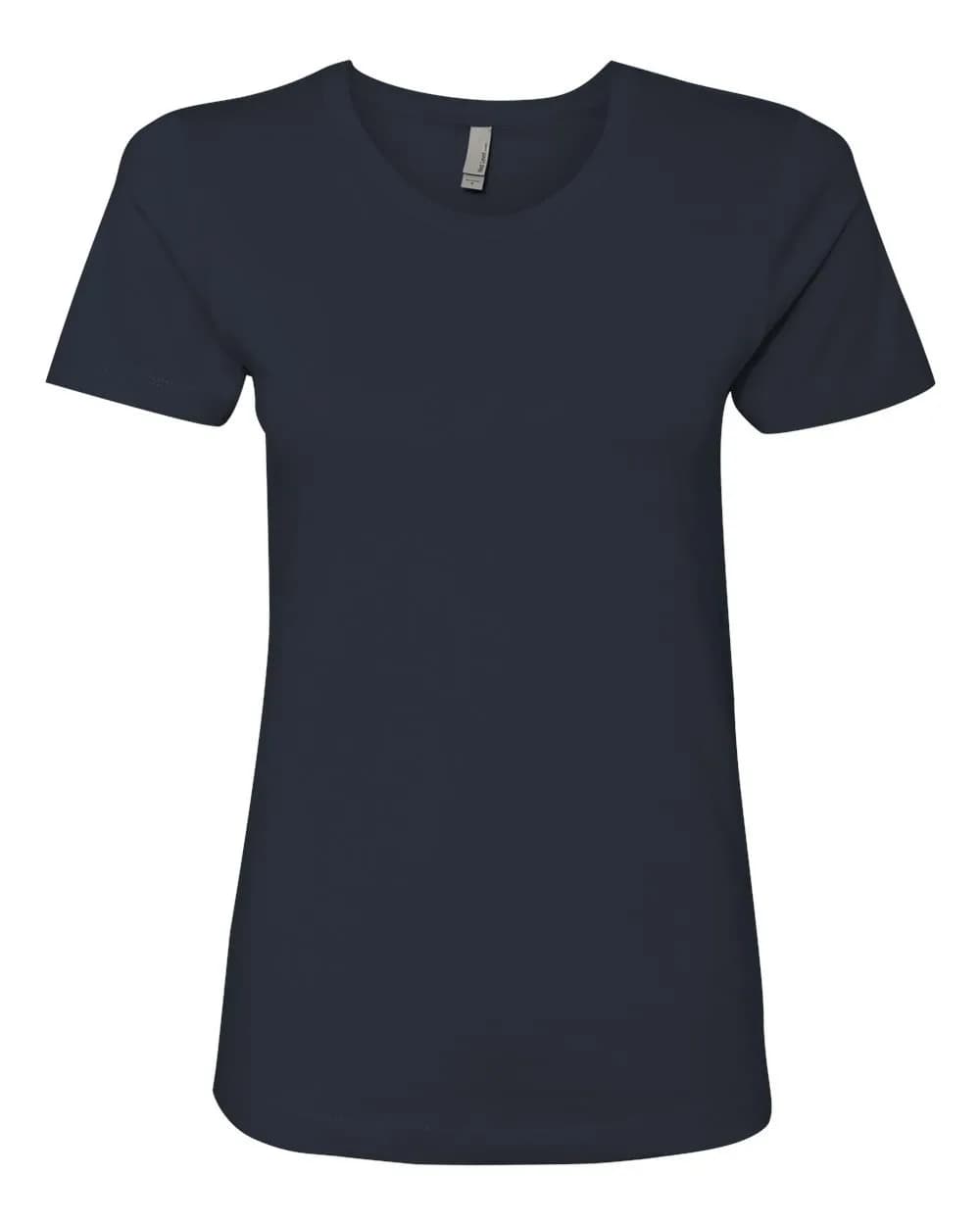 Next Level Women's Signature Style Boyfriend Jersey T-Shirt XXX-Large Indigo | Longer Body Length - main product image
