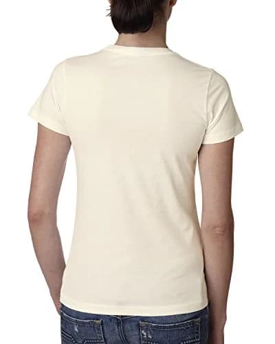 The Next Level Signature Style Boyfriend Jersey T-Shirt XXX-Large Ivory | Casual Cotton Tee for Women thumbnail 2