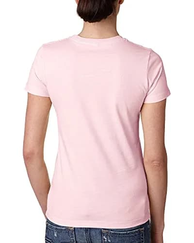 The Next Level Women's Signature Style Boyfriend Jersey T-Shirt, 3XL, Light Pink | Casual Cotton Tee for Women thumbnail 3